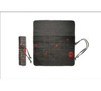 Rotolo Portapennelli Cotone Con Tasche Chiusura In Corda