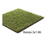 Rotolo Prato Finto 3x1 Metri Erba Finta 20mm Manto Erboso Tappeto Sintetico