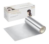 Rotolo professionale per capelli, 15 m, in alluminio, per evidenziare, balayage, colorazione e decolorazione, facile da strappare per parrucchieri e parrucchieri (15 cm)