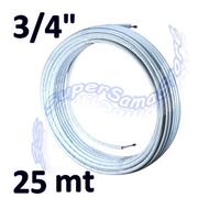 Rotolo rame pre isolato 25 mt 3/4'' climatizzazione condizionamento