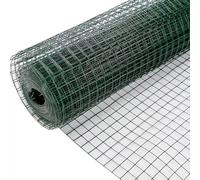 Rotolo riutilizzabile per recinzione da giardino, altezza 1,5 m, rivestito in PVC, ideale per la protezione del pollame e barbecue ecologico da giardino