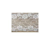 Rotolo runner Pizzo Ricami Bianco Decorazioni Addobbi Matrimonio Feste