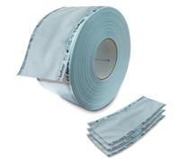 Rotolo sterilizzazione per autoclave sterilizzatore, carta di grado medico resistente per sterilizzare strumenti dentali, manicure e pedicure, parrucchiere, ospedali ecc. (10cm x 200m)