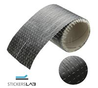 Rotolo tessuto vera fibra carbonio 200 g/m² 12K UD PLAIN unidirezionale 15cmx2mt