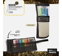 Rotolo Tinta Unita Jeans 24 Colori