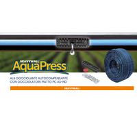 Rotolo Tubo Ala gocciolante 300MT AQUAPRESS diametro 20 passo 50 da interrare