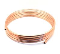 Rotolo Tubo In Rame Grezzo Da Mt. 5 - Diam. 12