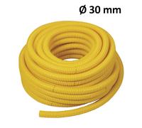 Rotolo tubo MAGNUM AIR 25 mt - D. 30 mm spiralato giallo in poliuretano