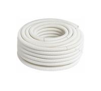 Rotolo tubo spiralato scarico condensa climatizzatori 25x30mt in pvc bianco