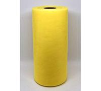Rotolo Tulle morbido 25 cm x 100 metri COLORE GIALLO