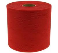 Rotolo Tulle ROSSO 12.5 cm 100 metri