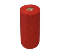 Rotolo Tulle ROSSO GLITTERATO 25 cm x 100 metri 1BJ3