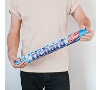 Rotolo XXL Mentos personalizzato - Personalizza il rotolo XXL Mentos con il nome e il messaggio che preferisci, inclusi non meno di 21 rotoli Mentos al gusto di menta
