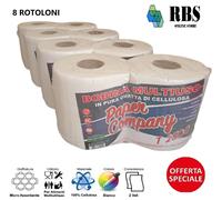 Rotoloni carta rotoli multiuso asciuga tutto casa officina industriale bobina di