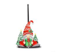 Rotoloni da Cucina Pupazzo di Neve Natale Ferro 12.6in Base Pesarata | Multicolore per casa o ufficio per decorazione stagionale misure 12.6 x 7.1 pollici maniglia per trasporto