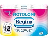 Rotoloni regina carta igienica confezione da 12 rotoli 500 strappi morbida