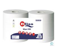 Rotoloni wiper 336 bobine carta goffrata micro confezione 2 pz multiuso