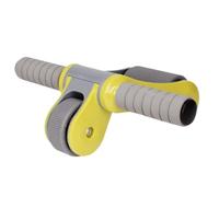 rotonda ab, Rullo for esercizi addominali, pieghevole, for palestra domestica, muto, for allenamento delle braccia(Yellow)