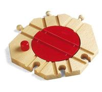 ROTONDA MECCANICA in legno treni BRIO trenino 33361 Mechanical Turntable