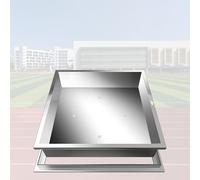 rotondi coperchio telaio Coperchio Quadrato Con Foro Nascosto, Altezza 12 Cm, Chiusini Per La Piantumazione Di Prati, Per Autostrade Urbane/giardini/cinture Verdi(60cm x 30cm x 12cm)