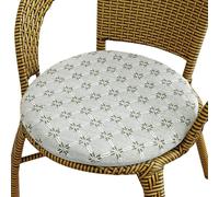 Rotondi Cuscino for Sedie, Rotondo Cuscino for Sedia Diametro 30/35/40/45/50cm con Coperchio Rimovibile, for Interni, Esterni, Giardino, Cucina, Ufficio Sgabello(22,35cm/14in)