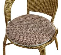 Rotondi Cuscino for Sedie, Rotondo Cuscino for Sedia Diametro 30/35/40/45/50cm con Coperchio Rimovibile, for Interni, Esterni, Giardino, Cucina, Ufficio Sgabello(27,30cm/12in)