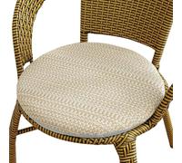 Rotondi Cuscino for Sedie, Rotondo Cuscino for Sedia Diametro 30/35/40/45/50cm con Coperchio Rimovibile, for Interni, Esterni, Giardino, Cucina, Ufficio Sgabello(28,50cm/20in)