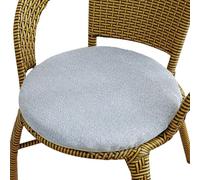Rotondi Cuscino for Sedie, Rotondo Cuscino for Sedia Diametro 30/35/40/45/50cm con Coperchio Rimovibile, for Interni, Esterni, Giardino, Cucina, Ufficio Sgabello(32,50cm/20in)