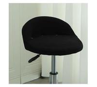 Rotondo Copri Sgabelli Cucina con Schienale 6/4/2 Pezzi, Curvo Coprisedie for Sgabelli da Bar Coprisgabello da Bar con Fondo Elastico, Girevoli Coperture for Sedie da Cucina Lavabili(@4,2PCS)