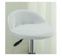 Rotondo Copri Sgabelli Cucina con Schienale 6/4/2 Pezzi, Curvo Coprisedie for Sgabelli da Bar Coprisgabello da Bar con Fondo Elastico, Girevoli Coperture for Sedie da Cucina Lavabili(@1,6pcs)