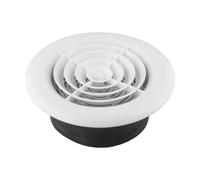 Rotondo Griglia di Ventilazione Con Interruttore E Fly Schermo Condotto Cover [EEK: No]
