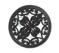 Rotondo in ghisa Trivet protegge il contatore Da E Graffi Tavolo Da Pranzo Piatti Caldi E Pentole Decorazione Della Cucina
