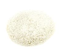 Rotondo Lana Buffing Cuffia Lucidatura 22.9cm 230mm Beige per Auto Pulizia