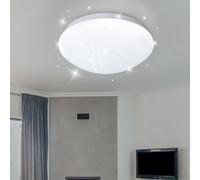 Rotondo LED Luce Diurna Coprire Illuminazione Stelle Cielo Effetto Ospiti Camera