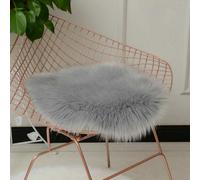 Rotondo Moderno Soffice Cuscino Sedia Pad Inverno Morbido Spesso Finta Pelliccia