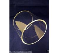 Rotondo Trasparente Plastica Acrilico perspex Tubo 180mm, 200mm, 220mm, 240mm,