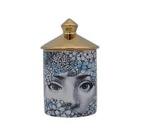 ROTOOY Lina Cavalieri - Barattolo in ceramica per aromaterapia, portapenne Fornase, mini vaso, vassoio portacandele, bottiglie decorative per la casa, barattoli decorativi (B2)