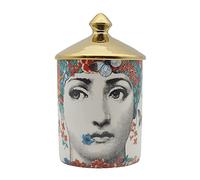 ROTOOY Lina Cavalieri Vaso per candele in ceramica per aromaterapia, Fornase portapenne, barattolo di ceramica di bellezza, mini vaso, porta candele, bottiglie decorative per la casa(A4)