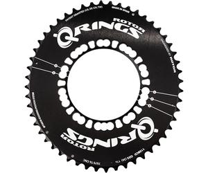 Rotor Corona Q Rings 110 Bcd Outer Aero Black
