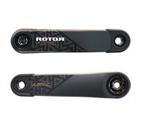 Rotor kapic crank arm mono black w o axle