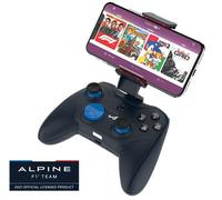 Rotor Riot Mfi Certified Gamepad Controller for iOS iPhone - Licensed Alpine F1 Edition - Wired with L3 + R3 Buttons, Power Pass Through Charging, 8 Way D-Pad, and redesigned ZeroG Mobile Device