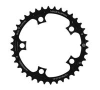 Rotore a piastra rotonda NoQ interno nero, BCD 36D - BCD 110x4 Shimano
