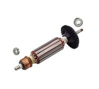 Rotore armatura GWS7 220V/230V con cuscinetto a sfere con spazzola di carbone, compatibile con BOSCH, smerigliatrice angolare GWS7-100 GWS7-125 GWS 7-100 7-125(Rotor with bearing)