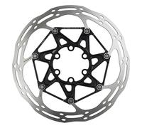 Rotore CenterLine X 180 mm Nero - Design Leggero e Robusto, 2 Pezzi con Bulloni in Titanio