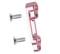 Rotore del disco della pinza Supporto Convertitore Ultraleggero Per Freni A Disco Per Bicicletta Da Strada 160 Disc, Adatto Per Supporti Freno Anteriori E Posteriori Shimano SRAM R8170(Rear Pink)