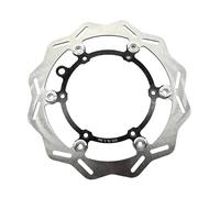 Rotore del disco freno flottante anteriore da 260 mm e 320 mm adatto per KTM EXC EXCF XC XCF XCW SX SXF 125 250 300 450 TPI Six Days Parti Rotori Freno Moto(K-260mm Black)