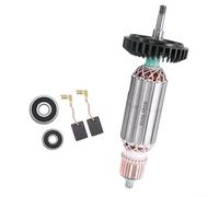Rotore di ancoraggio 515613-9 compatibile con 9556N 9557HN 9557NB 9558HN 9558NB 220V-240V Armatura di ricambio con spazzole di carbone e cuscinetti per utensili elettrici