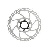 Rotore di freni per biciclette, Freno a disco Mountain Road Bike Dissipazione del calore Raffreddamento Cuscinetti cavi Disco Centerlock 140mm Rotore del freno a disco Rotore del freno