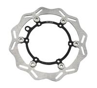 Rotore disco freno 260mm 320mm Freno Adattatore Freno Adattatore Compatibile con XCW SX SXF XC XCF EXC Exc Excf MOTORYCLES 125CC a 500cc(260mm Black Disk)