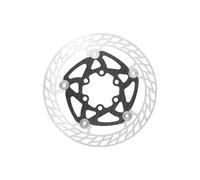 Rotore freno a disco in fibra di carbonio 140 mm 160 mm 180mm 6 bullone mobile rotore compatibile con parti del freno per ciclismo per biciclette MTB Road Design leggero(140mm)